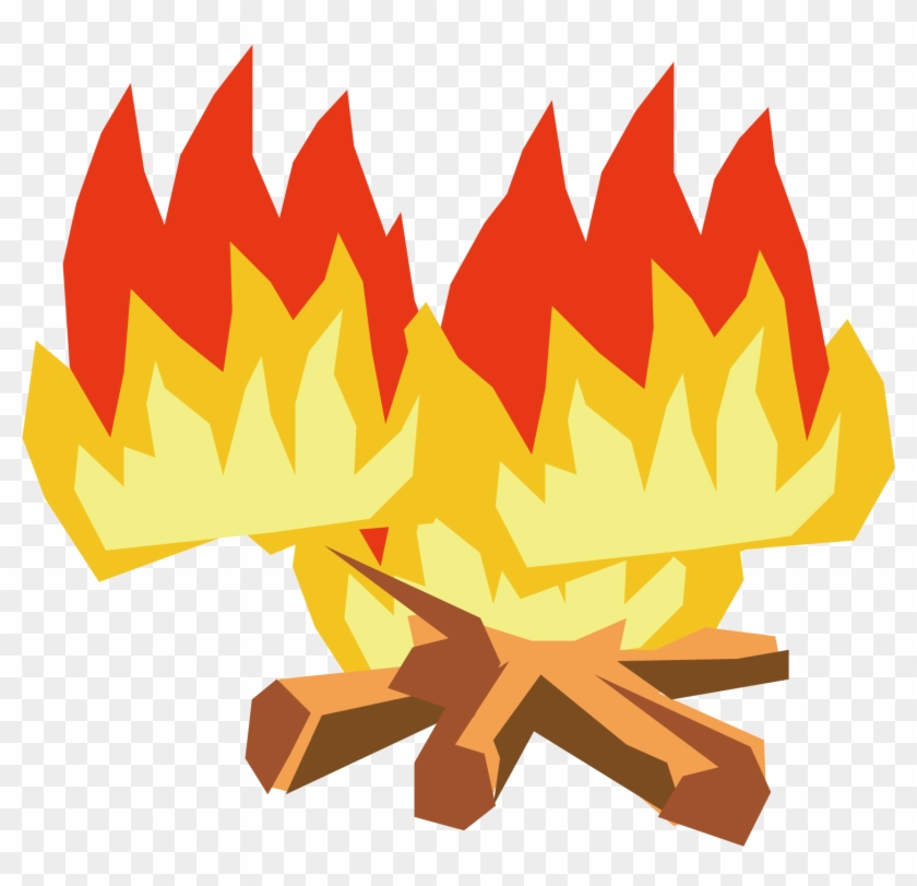 840x811 Is Burning Firefly Vector Material