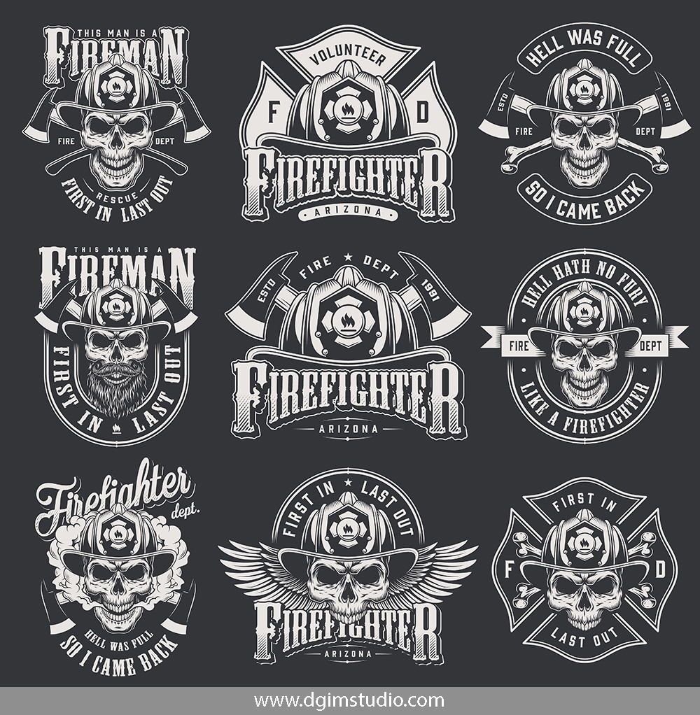 Skull Creator Skull Set In Firefighter Logo, Firefighter 1000x1022 Skull Creator Skull Set In Firefighter Logo, Firefighter