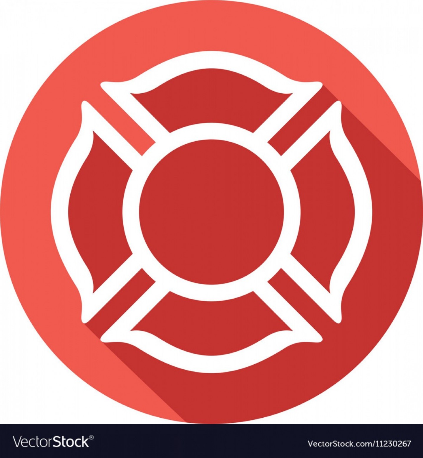 1437x1555 Fire Fighters Maltese Cross Symbol Icon Vector Soidergi