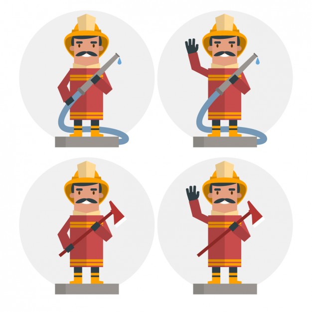 626x626 Fireman Vectors Free Vector Graphics Everypixel
