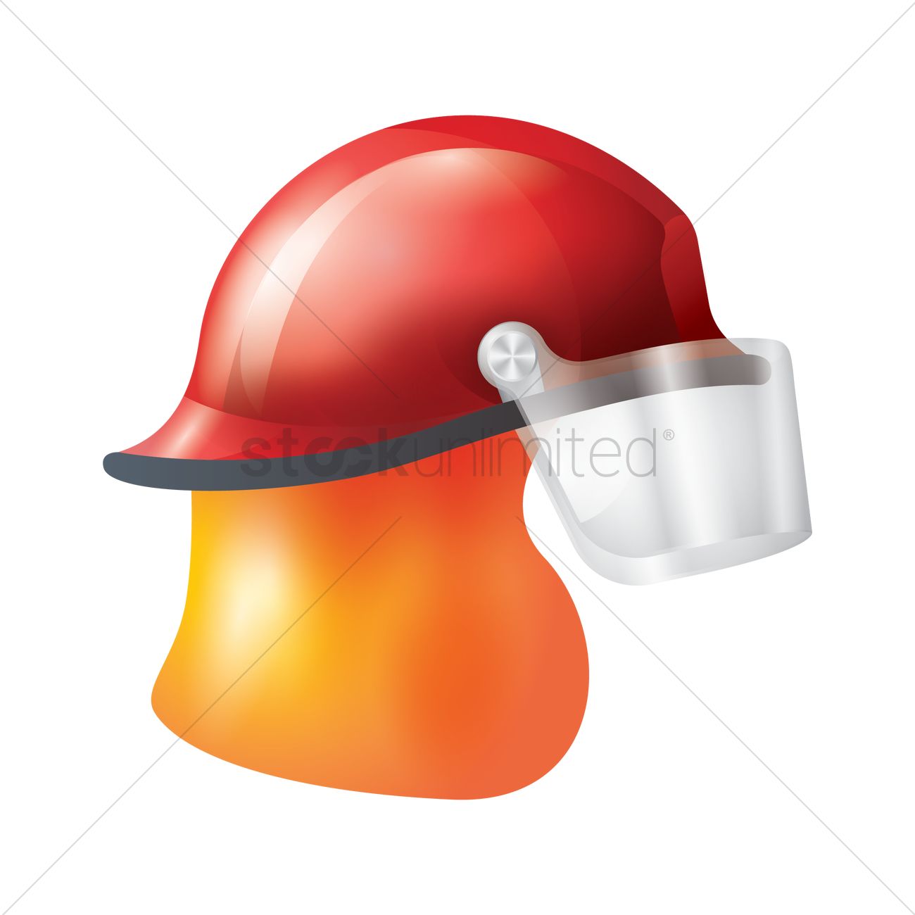 Fireman Hat Vector Image 1300x1300 Fireman Hat Vector Image