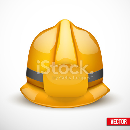 Gold Fireman Helmet Vector Illustration Stock Vector 440x440 Gold Fireman Helmet Vector Illustration Stock Vector