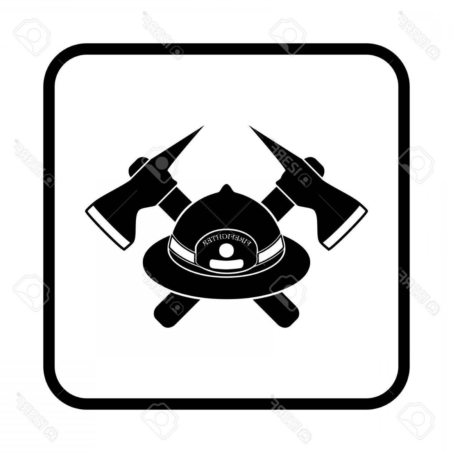 Photostock Vector Fireman Hat And Crossed Axes Vector Icon 1560x1560 Photostock Vector Fireman Hat And Crossed Axes Vector Icon