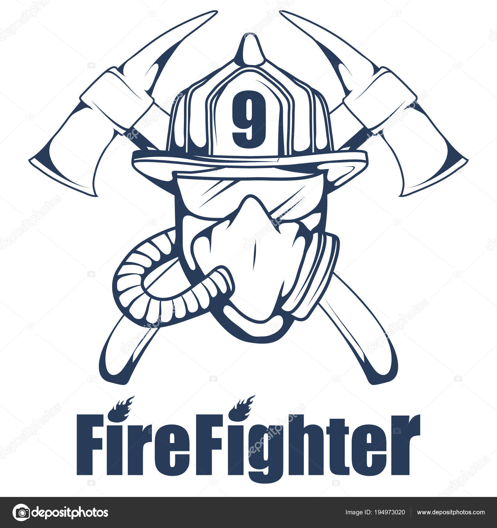 1600x1700 Firefighter Logo Vector Logodesignfx