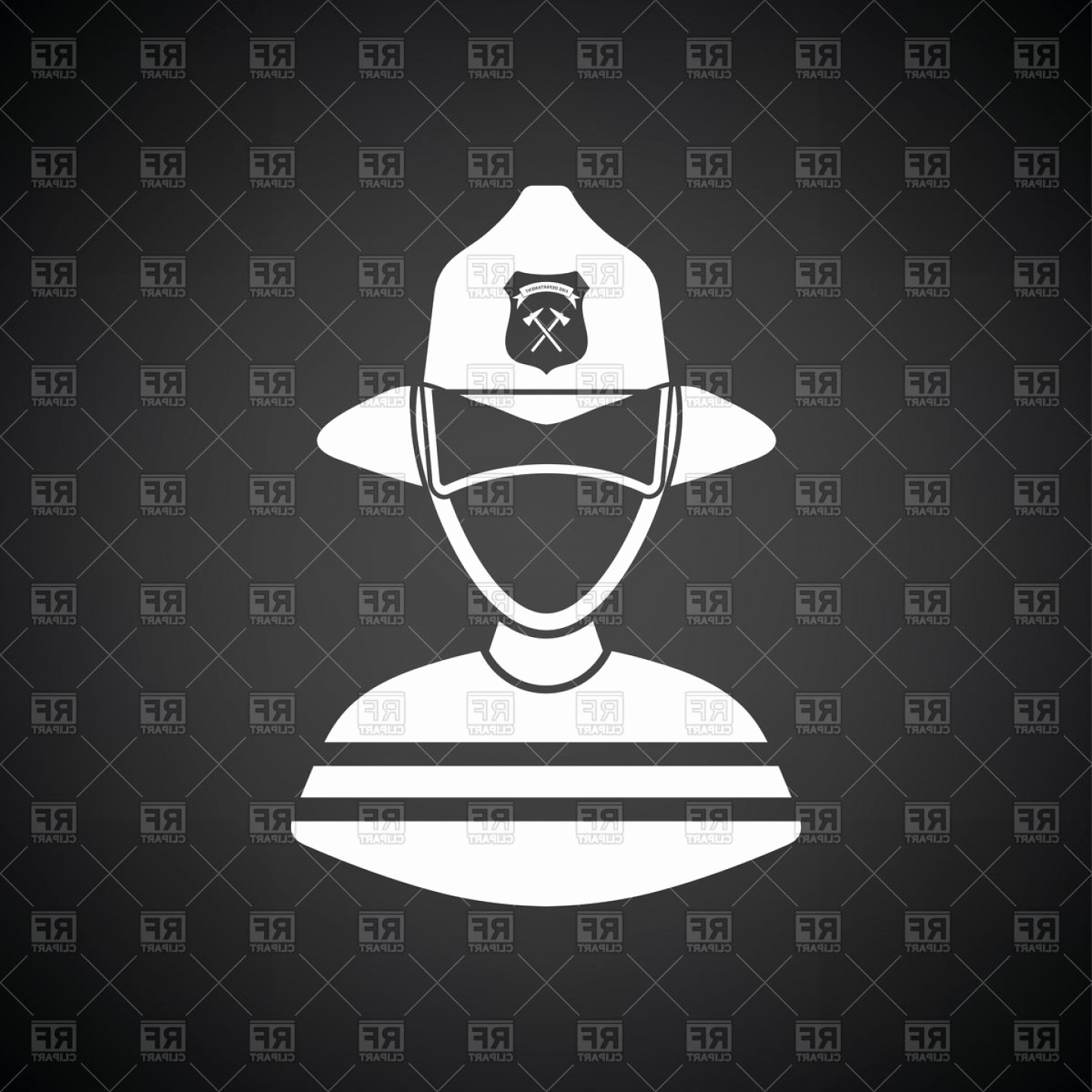 1440x1440 Fireman Logo Vector Hoodamathrun