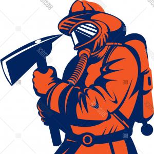 300x300 Photoan Illustration Of Cartoon Fireman Vector Studiogrfx