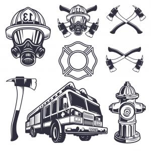 Fireman Logo Vector at Vectorified.com | Collection of Fireman Logo ...