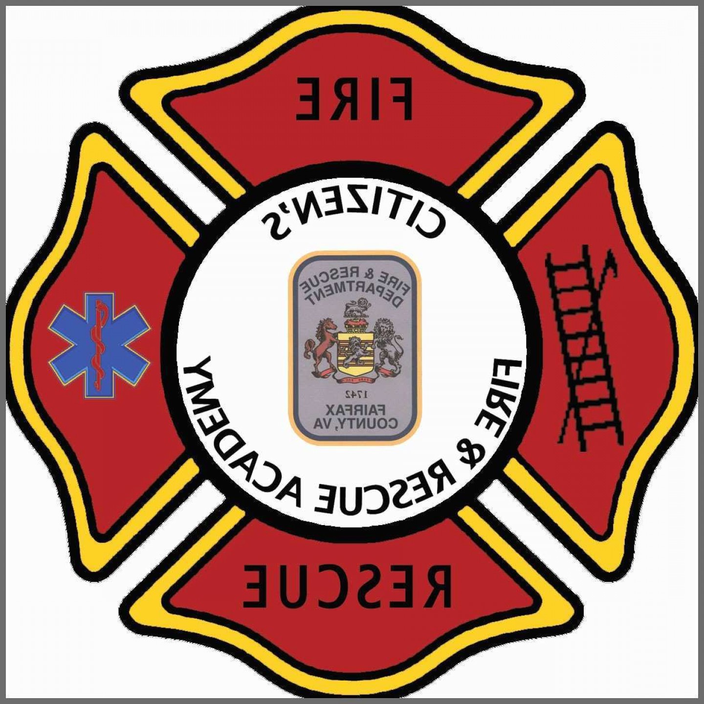 1440x1440 Fire Department Logo Vector Art Hoodamath