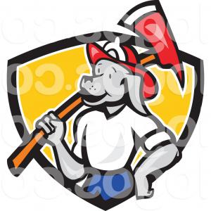 300x300 Fire Fighter Logo Icons Set Simple Illustration Of Fire Fighter