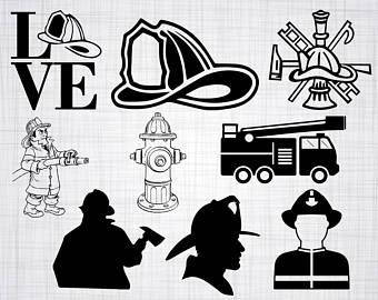 340x270 Fireman Vector Etsy