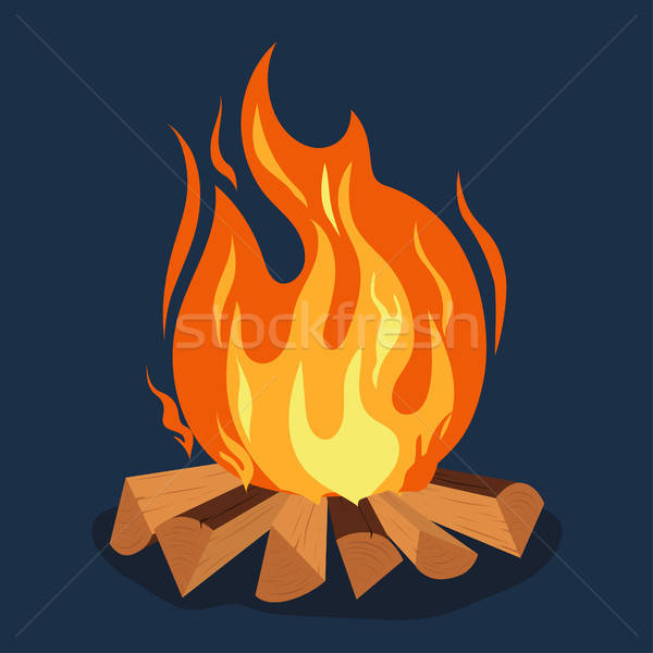 Fireplace Vector