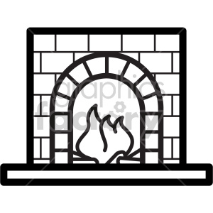 Black And White Fireplace Vector Icon Clipart Royalty Free Gif 300x300 Black And White Fireplace Vector Icon Clipart Royalty Free Gif