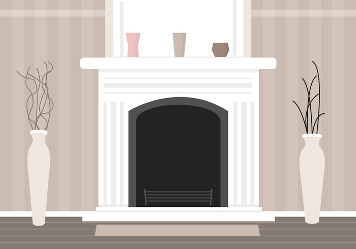 Fireplace Free Vector Art 700x490 Fireplace Free Vector Art