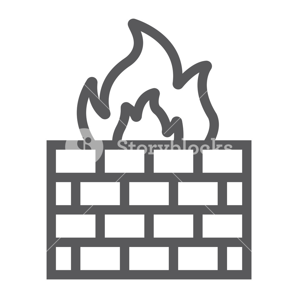 Firewall Icon Vector at Vectorified.com | Collection of Firewall Icon ...