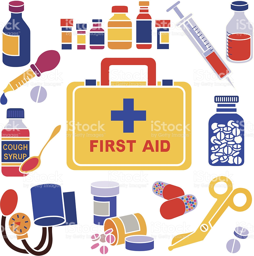 First Aid Kit Items Clipart 1015x1024 First Aid Kit Items Clipart