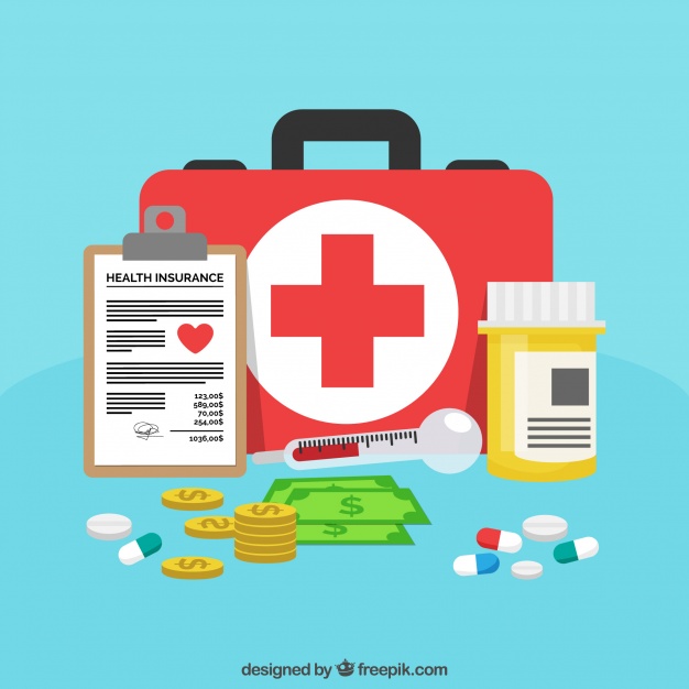 First Aid Kit, Pills, Money And Clipboard Vector Free Download 626x626 First Aid Kit, Pills, Money And Clipboard Vector Free Download