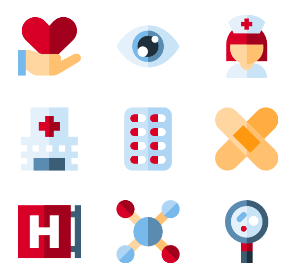 600x564 First Aid Icons