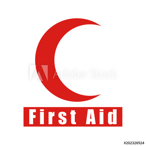 500x500 First Aid Vector Icon Moon Icon For App And Website