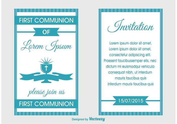 700x490 First Communion Invitation