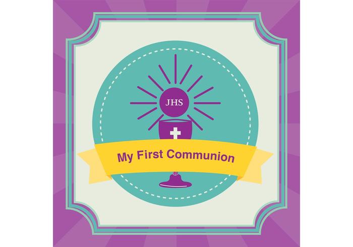 700x490 First Communion Invitation Background