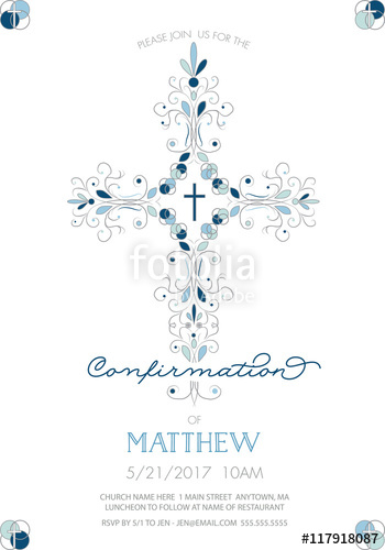 350x500 Boys Confirmation, Baptism, Or Christening, Or First Holy