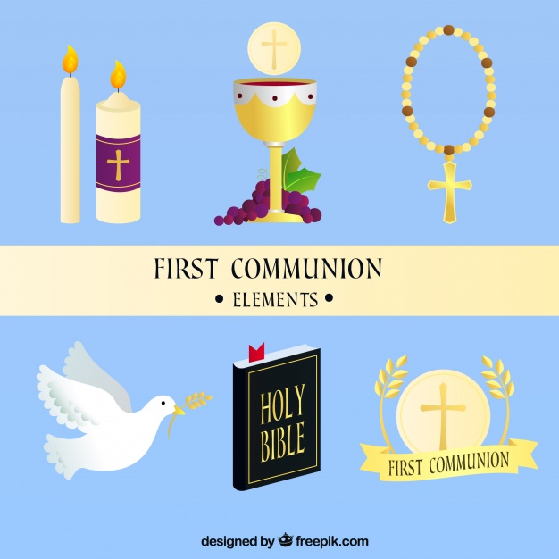 Chalice And Other Elements Of First Communion Vector Free Download 626x626 Chalice And Other Elements Of First Communion Vector Free Download