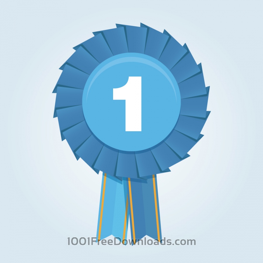 900x900 Free Vectors First Place Ribbon Objects