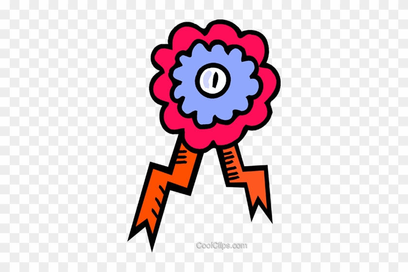 840x560 Ribbon For First Place Royalty Free Vector Clip Art