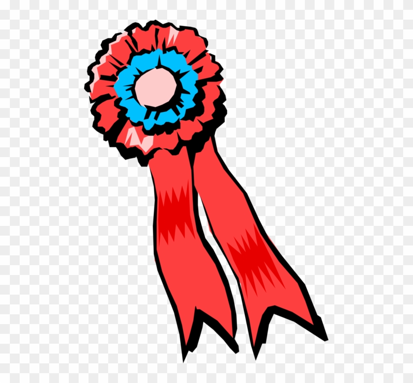 840x780 Vector Illustration Of First Place Ribbon Award