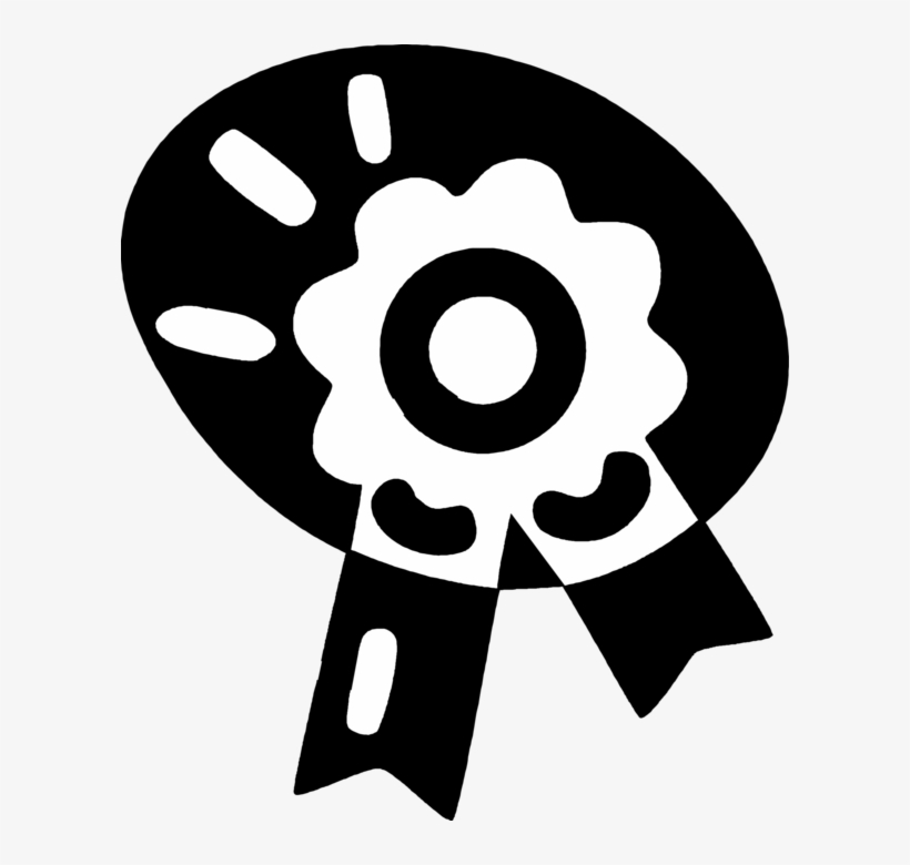 820x780 Vector Illustration Of Prize Ribbon First Place Ribbon Transparent