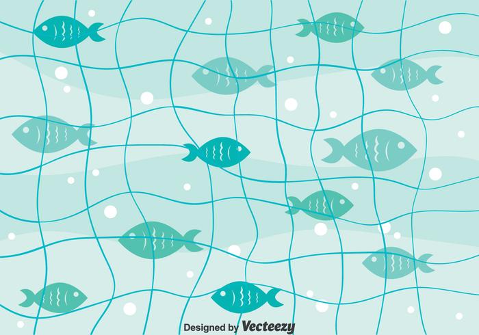 700x490 Fish Net Background Vector Stock Images