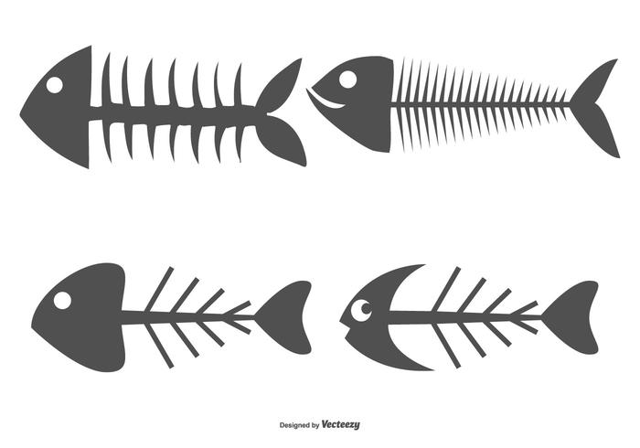700x490 Fish Bone Clipart Black And White