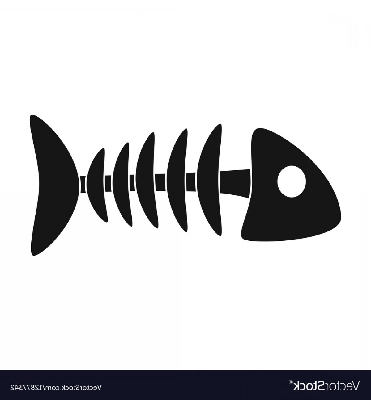 1200x1296 Fish Bone Icon Of For Web And Vector Soidergi