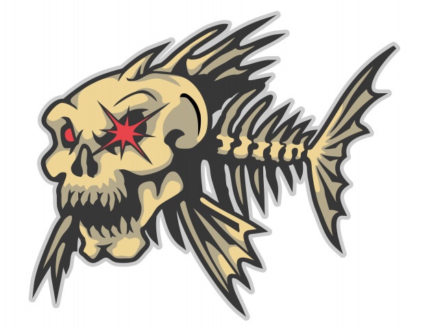 626x483 Fish Skeleton Vectors, Photos And Free Download