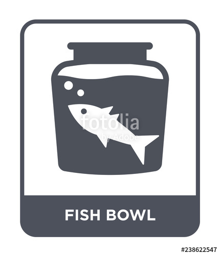 430x500 Fish Bowl Icon Vector Stock Image And Royalty Free Vector