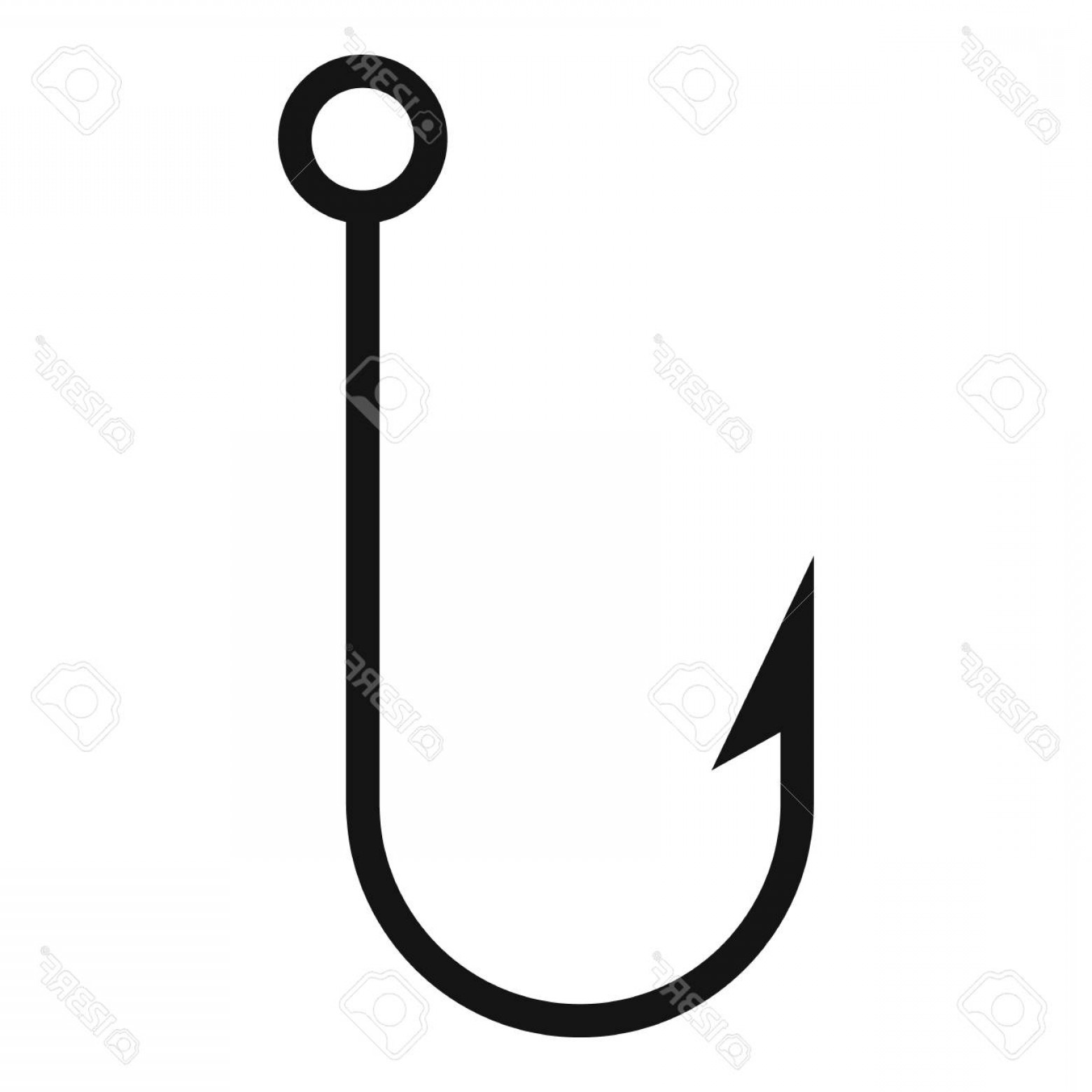 1560x1560 Fishing Hook Clip Art Vector Cultracing