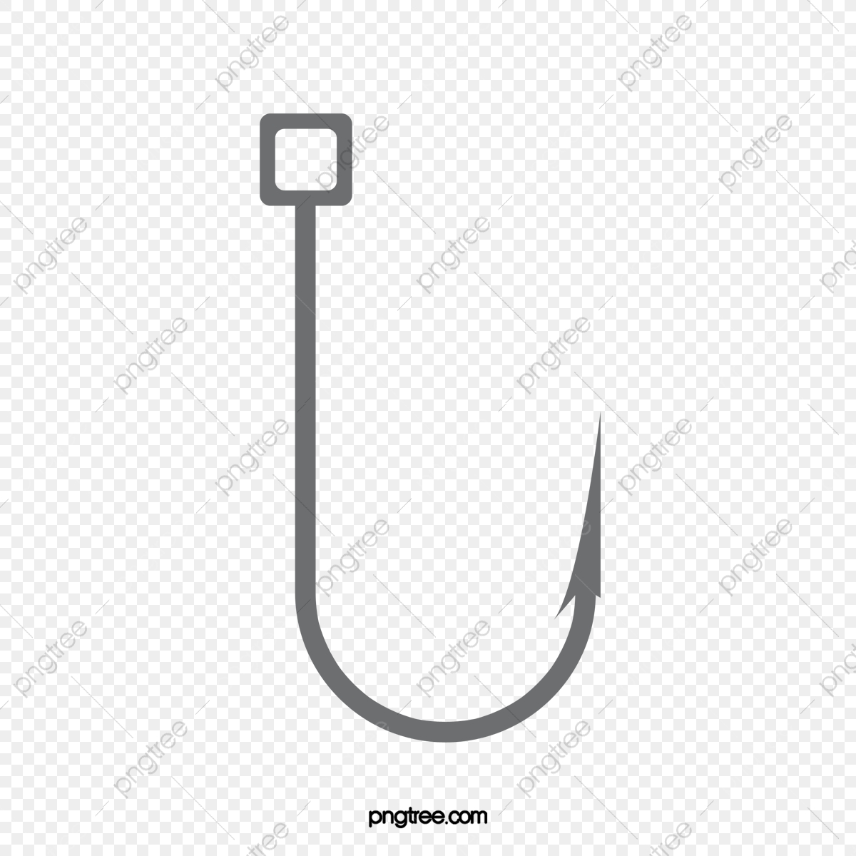 1200x1200 Vector Cartoon Fishing Hook, Cartoon Vector, Cartoon Clipart