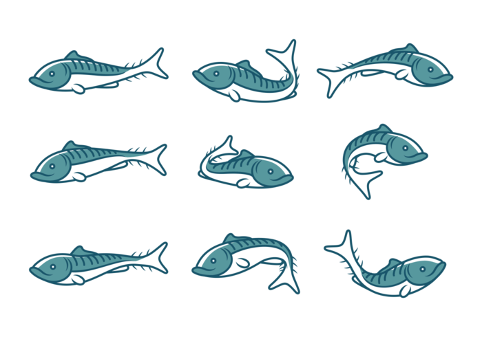 700x490 Mackerel Fish Icons