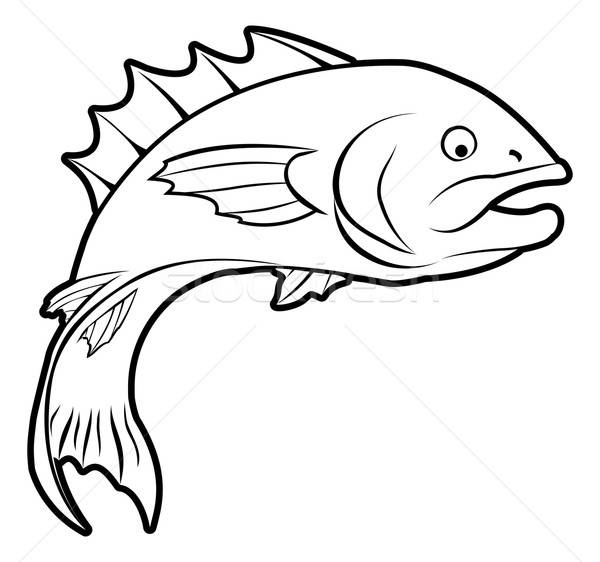 Fish Illustration Vector Illustration Christos Georghiou 600x562 Fish Illustration Vector Illustration Christos Georghiou