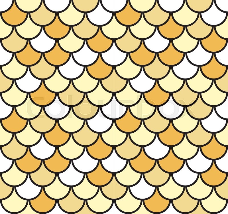 800x750 Seamless Fish Scale Pattern Vector Stock Vector Colourbox
