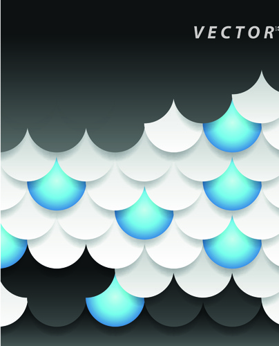 404x500 Abstract Fish Scale Vector Background Free Vector In Encapsulated