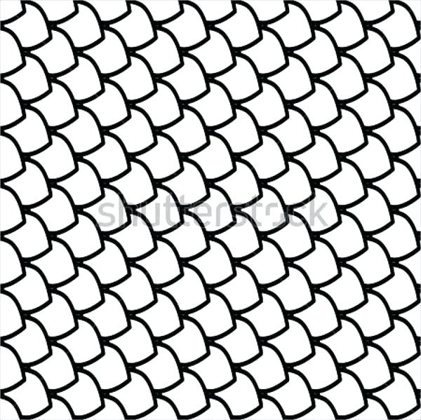 600x599 Airbrushing Template Mermaid Fish Scales Fish Scale Template