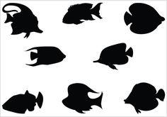 236x165 Best Fish Silhouette Vector Images In Fish Vector