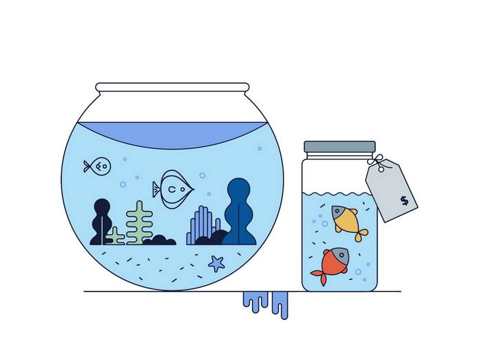 Free Fishtank Vector 700x490 Free Fishtank Vector