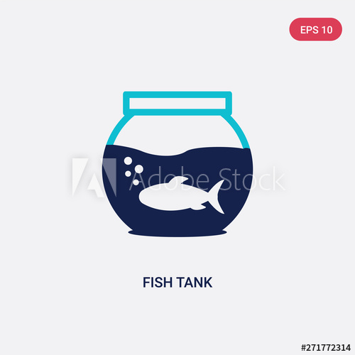 Two Color Fish Tank Vector Icon From Free Time Concept Isolated 500x500 Two Color Fish Tank Vector Icon From Free Time Concept Isolated