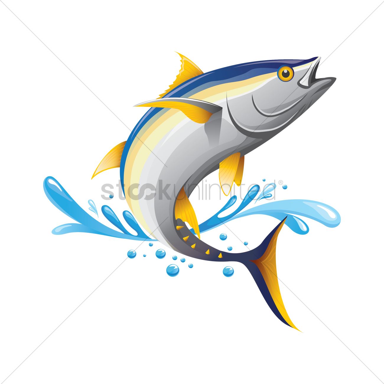 Free Tuna Fish Vector Image 1300x1300 Free Tuna Fish Vector Image