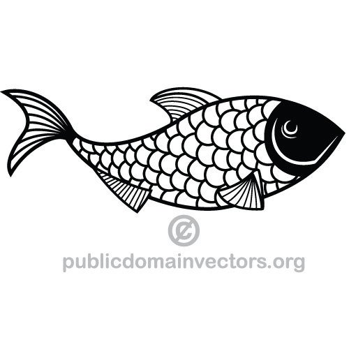 500x500 Free Fish Vector Art
