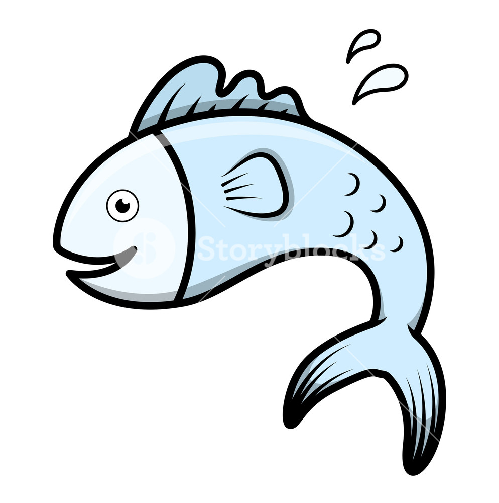 Cute Cartoon Fish Vector Royalty Free Stock Image 994x1000 Cute Cartoon Fish Vector Royalty Free Stock Image