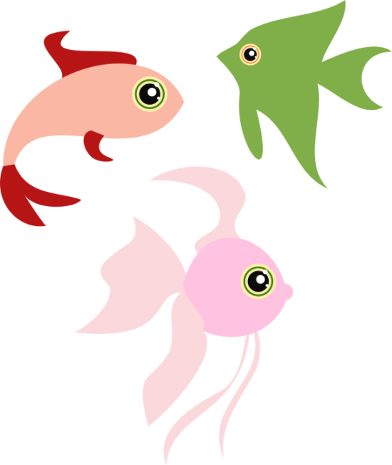 550x652 Beautiful Fish Vector Library Library Png Files, Free Clip Art