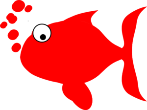 300x225 Red Fish Clip Art